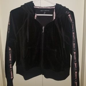Brunette the label Juicy Couture velvet hoodie